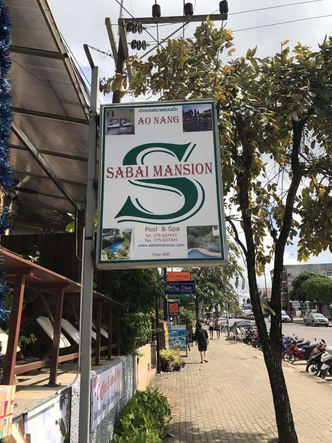 Sabai Mansion Hotell Ao Nang Exteriör bild
